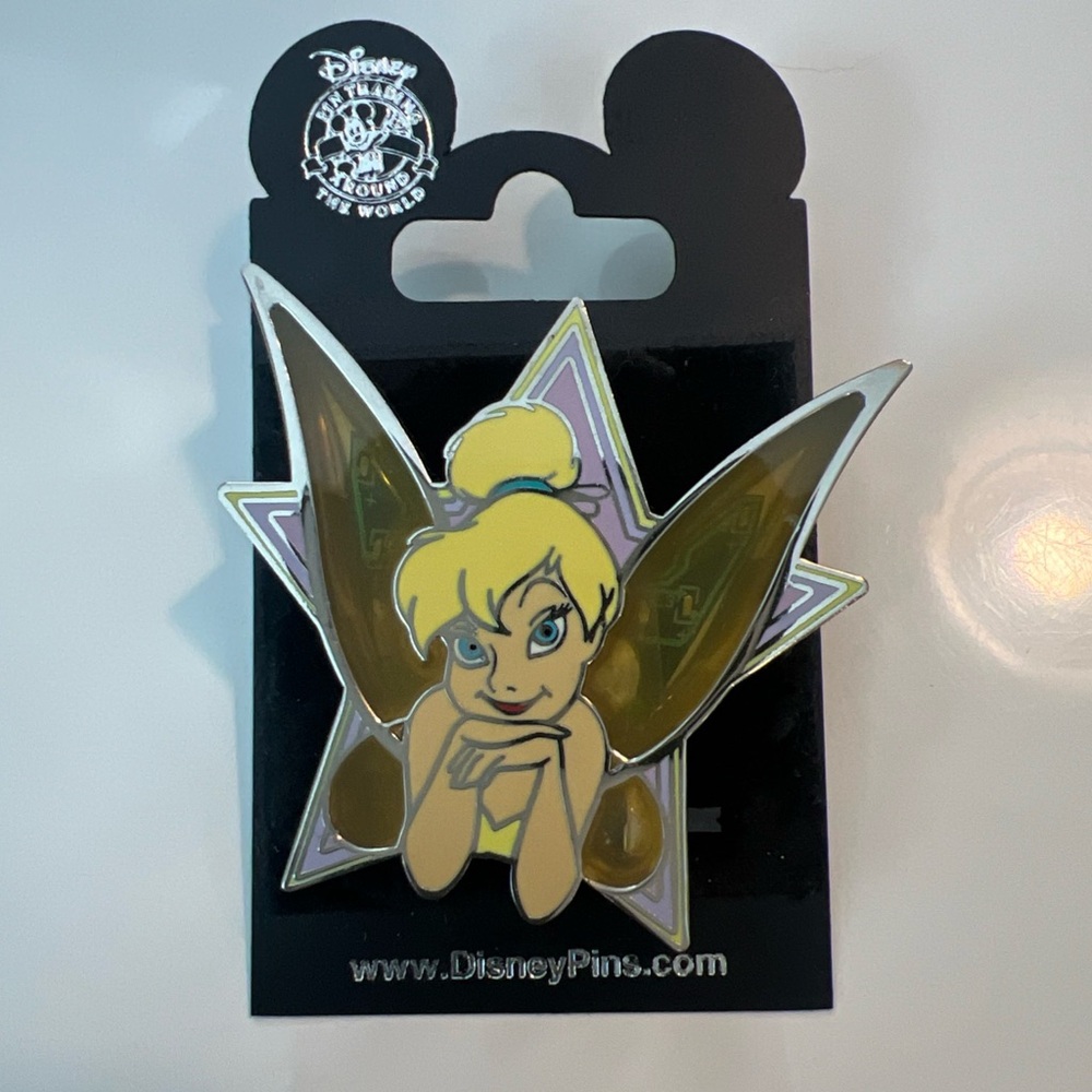 Vintage Disney 2006 Tinker Bell 3D Pin (does not light up)